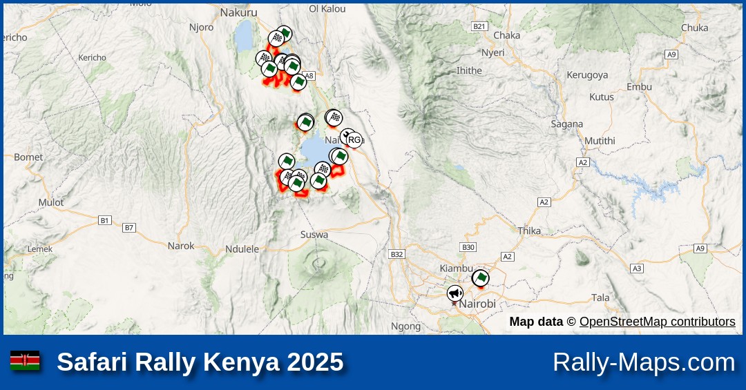 Mapy Zaplanuj Safari Rally Kenya 2025 WRC RajdTrasa Pl Safari Rally Kenya 2025 Fb 