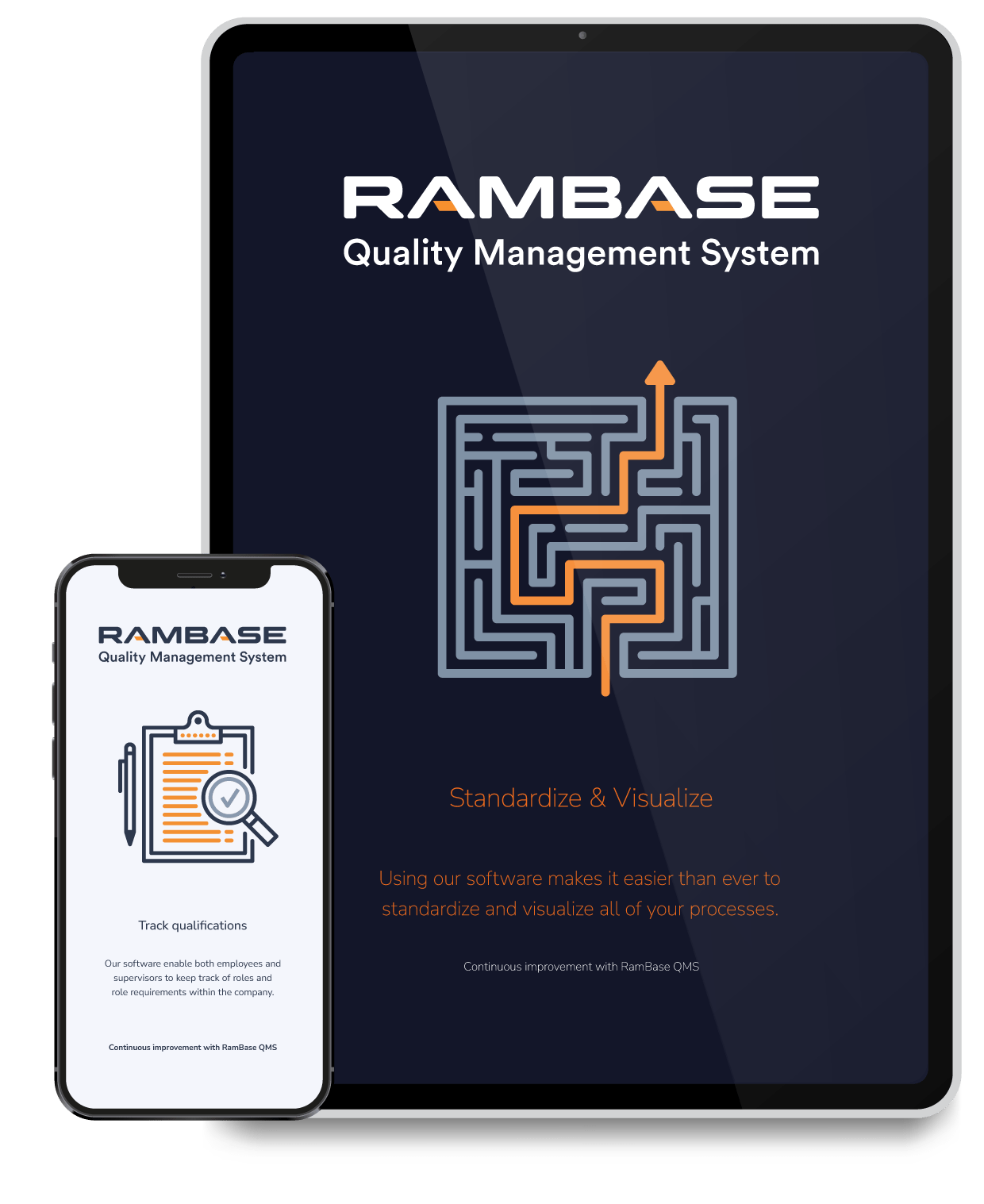 Rambase Quality Management Software Modules - Geometric Picture Collection - Retina Quality