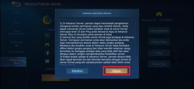 Sensasi berbeda akan kalian rasakan jika masuk ke advanced server mobile legends. Cara Masuk Advance Server Mobile Legends Mudah Loh Rancah Post