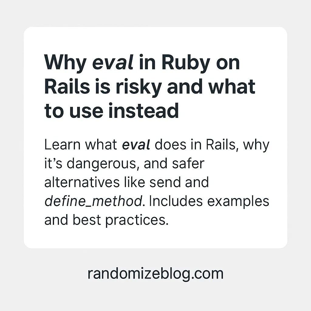 eval-in-rails