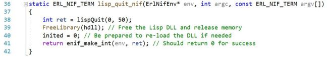 Updated Quit Function