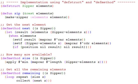 Using Defstruct