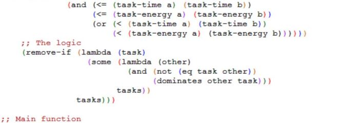 Multiobjective Optimization (MOO) in Lisp and Prolog