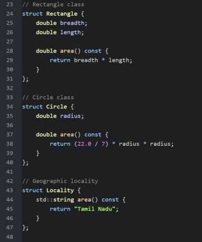 Rectangle and Circle Defined
