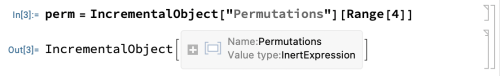 Creating an IncrementalObject