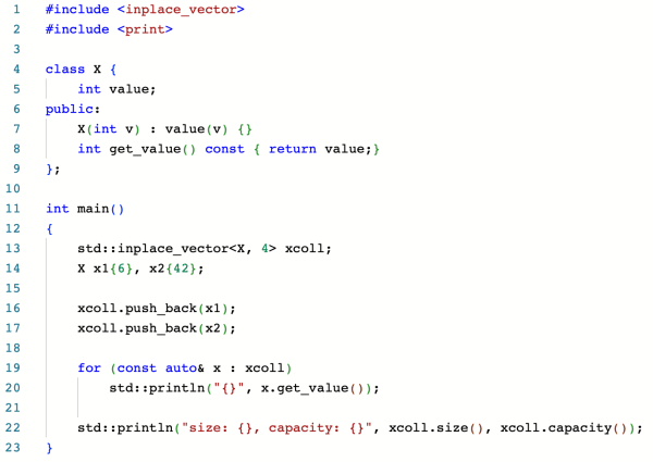 No Need for Default Ctor