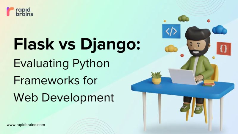 Flask Vs Django Evaluating Python Frameworks - Download Creative Minimal Image | Retina