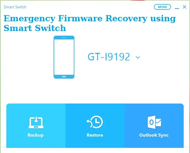 emergency recovery code smart switch