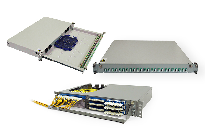 Fiber-Optic Rack Distribution Systems