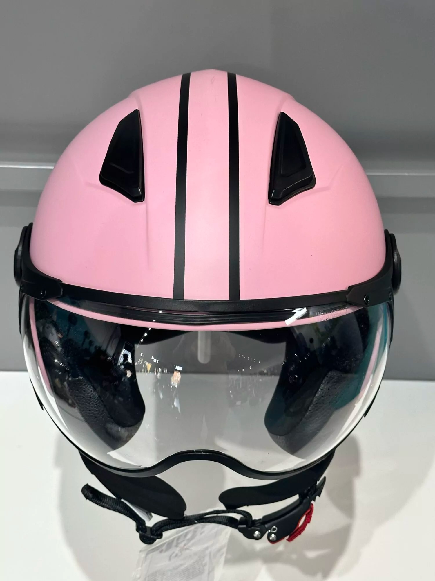 VITO JET MODA helm Mat roze Rayci