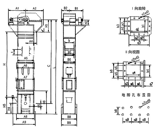 TH series Bucket elevator 3 TH series Bucket elevator