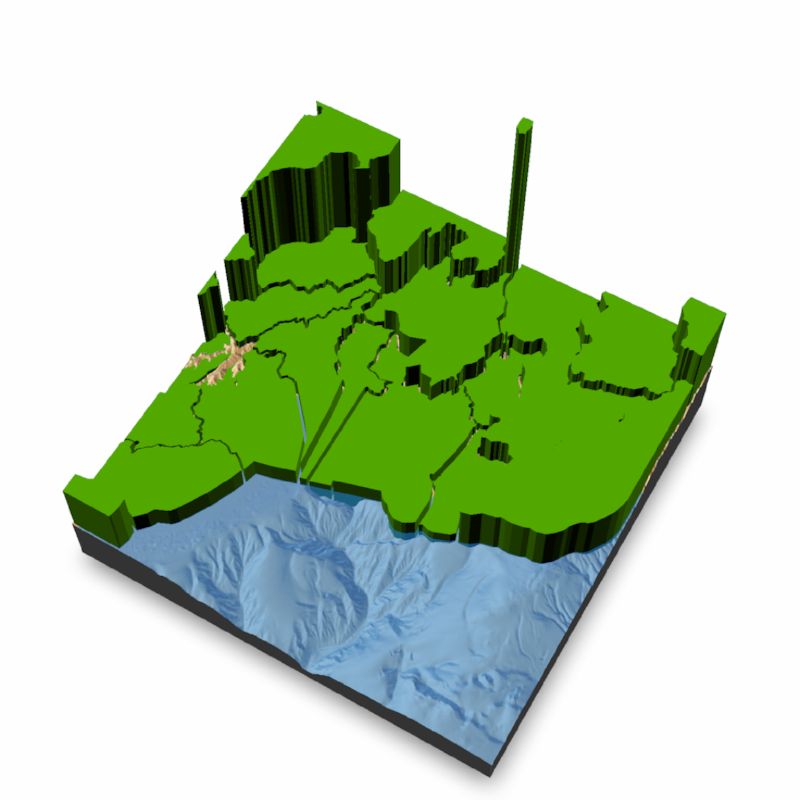 Render Polygons Render Polygons Rayshader - Artistic Full HD Landscape Patterns | Free Download