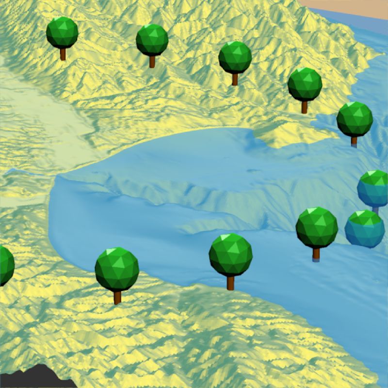 Render Obj Render Obj Rayshader - 4K Landscape Designs for Desktop