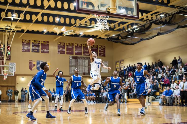 RBHS senior guard Daniko Jackson breaks down the Proviso East defense for a layup in the St. Ignatius Regional championship game on Friday, March 4. The Bulldogs lost 74-69.
