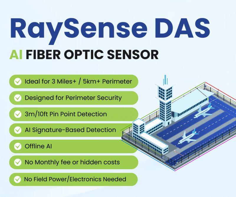 Fiber Optic Fence Bei Security Perimeter Security - Classic Mountain Background - 8K