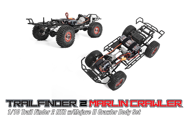 RC4WD Marlin Crawler Trail Finder 2 RTR w/Mojave II Crawler Body