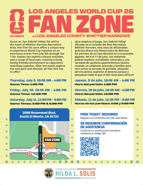 2026 World Cup Fan Zone Regional Chamber Of San Gabriel Valley.