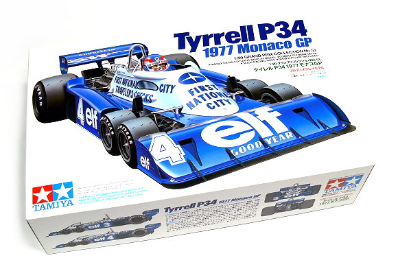 Tamiya Automotive Model 1 20 Car Tyrrell P34 1977 Monaco Gp