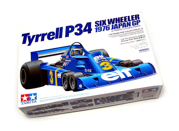 Tamiya Automotive Model 1 20 Car Tyrrell P34 Six Wheeler