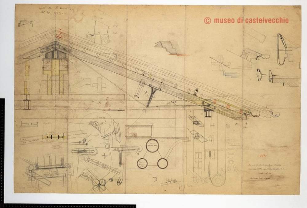 Sketches by famous architects-Carlo Scarpa -1