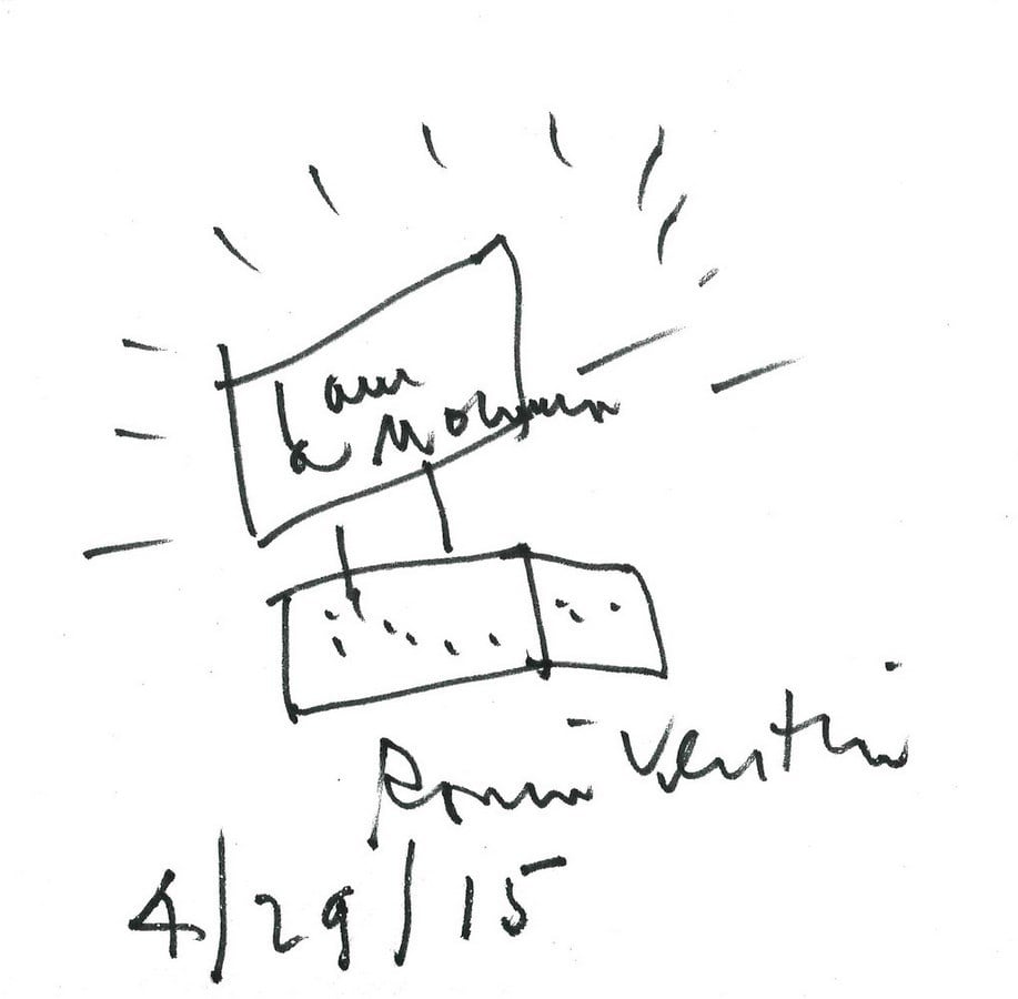 Sketches by famous architects-Robert Venturi -1