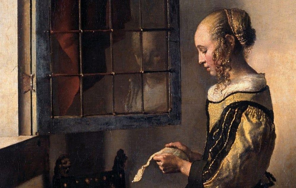 Story behind the Art Woman Reading a Letter in Yellow by Vermeer-Sheet4