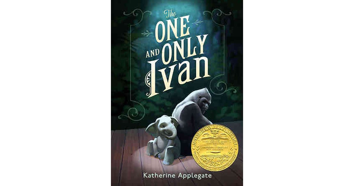 Book and audiobook review The One and Only Ivan Read, Kids, Read!