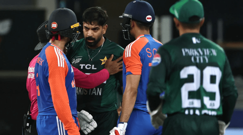 ICC Punishes Haris Rauf With Fine After Provocative Gesture Against India, Reprimands Sahibzada Farhan: Report