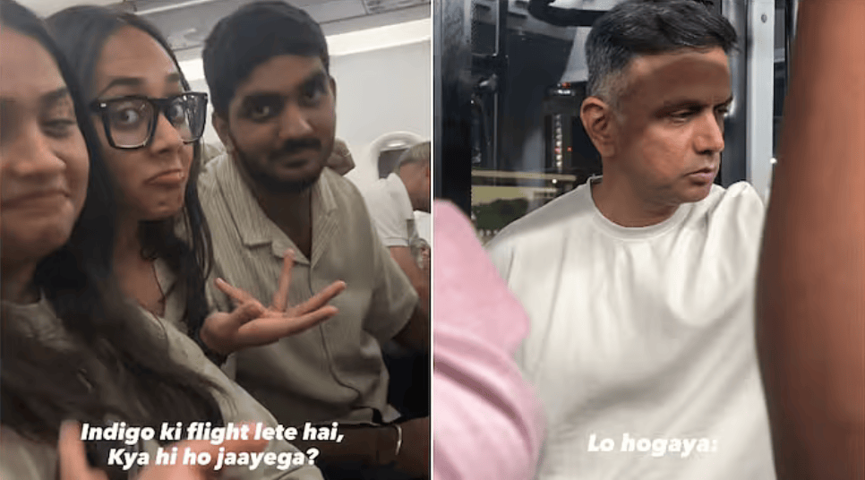 Rahul Dravid Wins Hearts With Sweet Gesture On IndiGo Flight; Viral Video Gets 2.4 Million Views