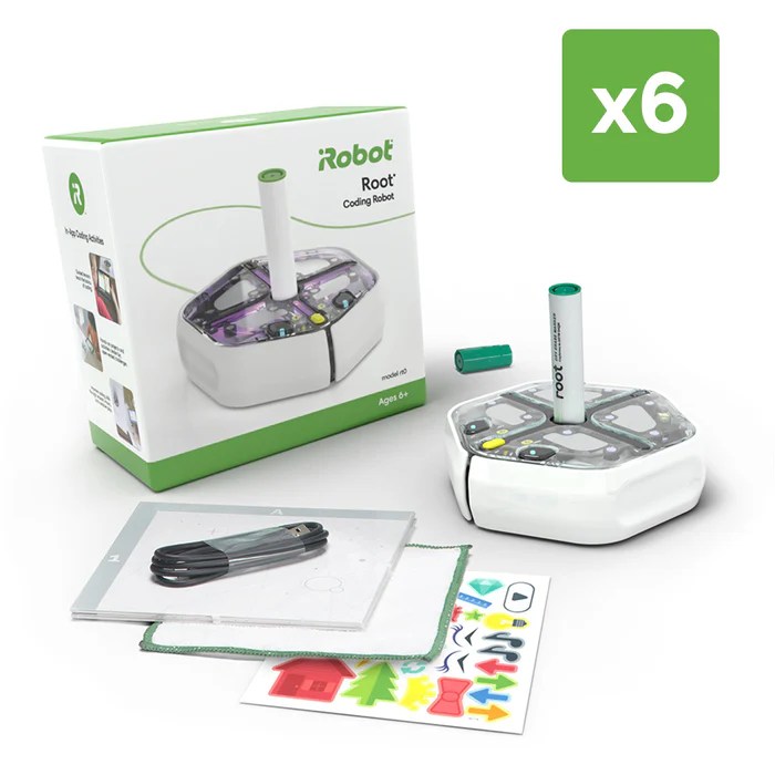 Irobot Root Lite Coding Robot Class Pack 6 Pack Ready2stem