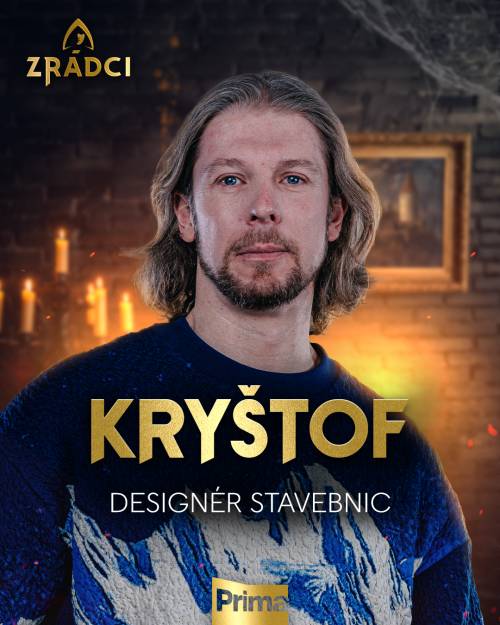 Zrádci 3. řada - soutěžící Kryštof, FOTO: distr. FTV Prima