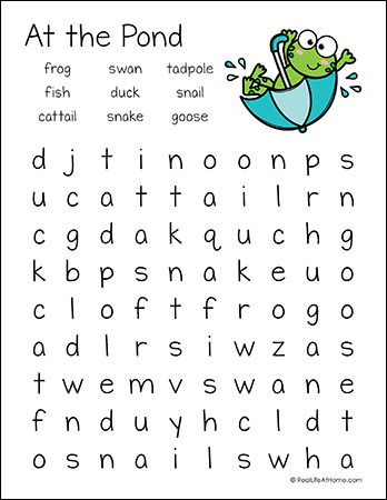 four free spring word search printables for kids spring word finds