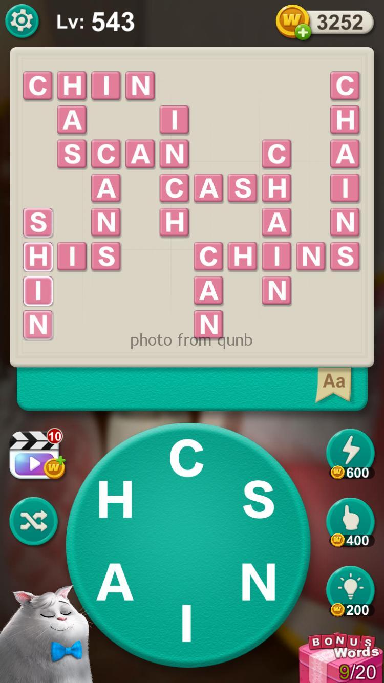 Word villas level 543