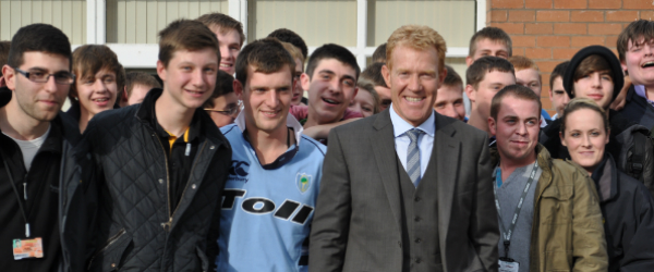 Adam Henson With Students 600x250 Reaseheath College - Best Dark Wallpapers in Full HD