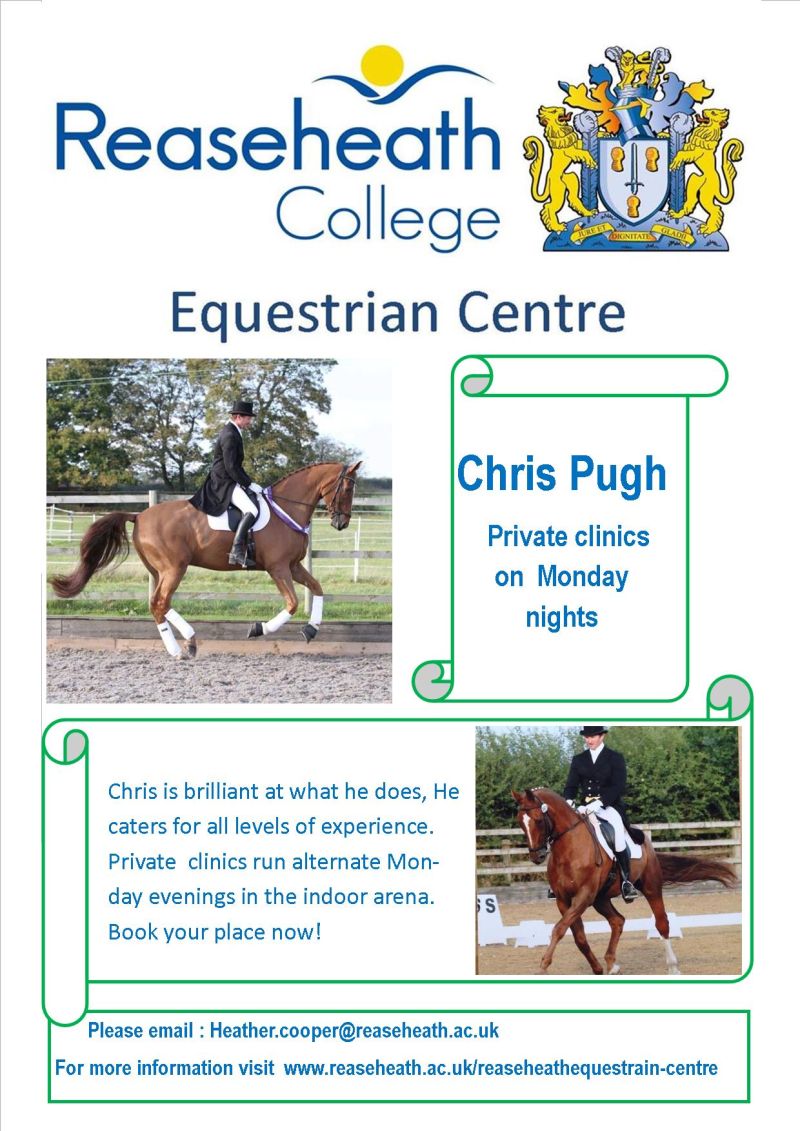 Chris Pugh Dressage Clinic Reaseheath College - Download Beautiful Colorful Design | Mobile