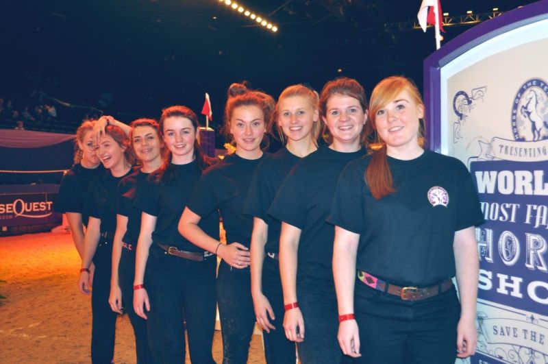 Equine Students Provide Bolesworth International Arena Party Reaseheath College - Mobile Sunset Textures for Desktop