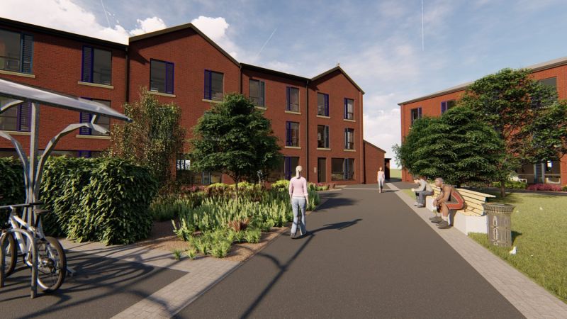 Townhouses 2 1 Reaseheath College - Premium Geometric Pattern Gallery - Mobile