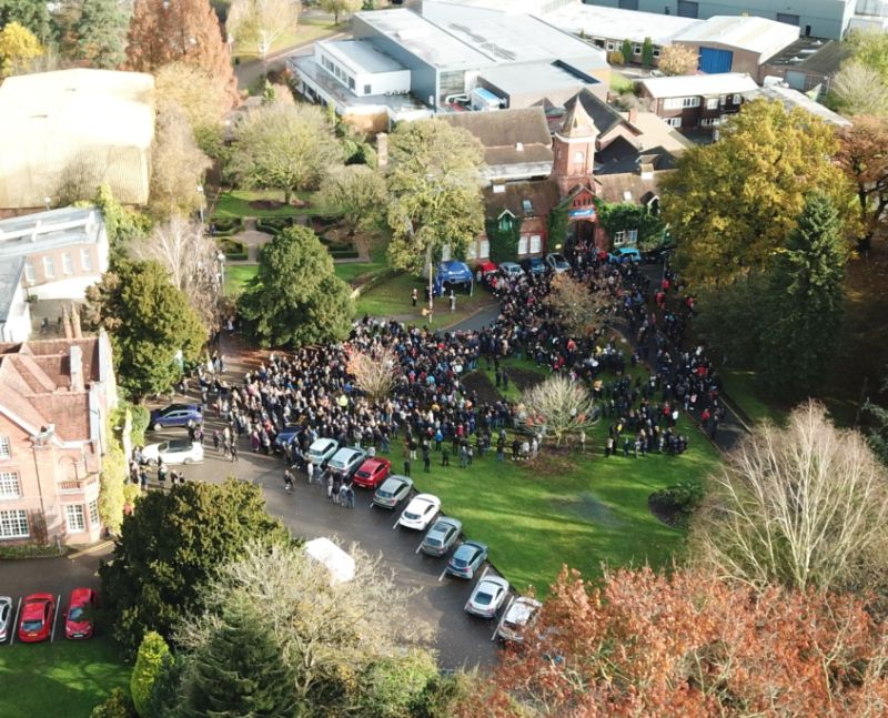 Reaseheath Students Honour Remembrance Day Reaseheath College - Download Professional Light Photo | Retina