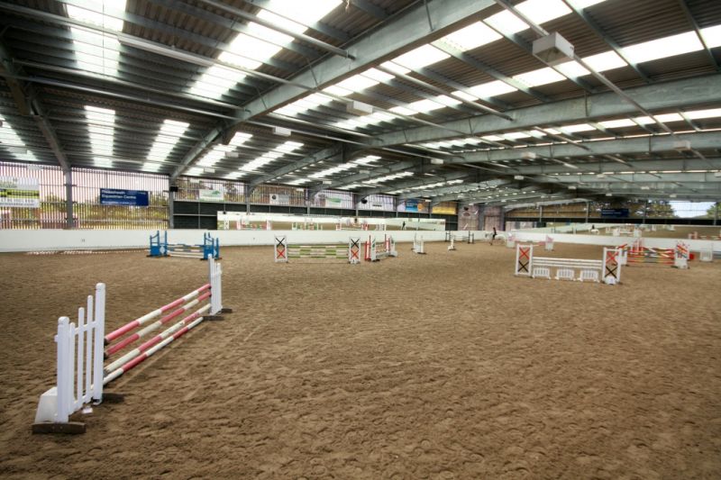 Riding Show Indoor Jump Reaseheath College - Colorful Background Collection - 4K Quality