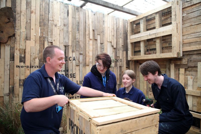 Students Build Stylish Accommodation For Mongooses Reaseheath College - Best City Illustrations in Full HD