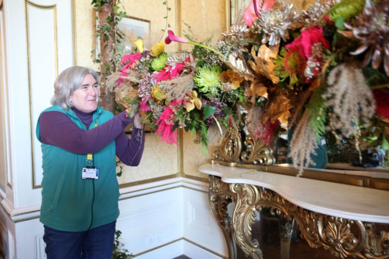 Florists Create Festive Designs At Arley Hall Reaseheath College - Download Incredible Nature Texture | Retina