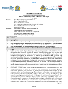 Minutes July 2023 Reaseheath College - Ultra HD Colorful Photo - Desktop