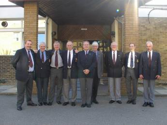 Maurice Bernard (RIP) seen here second right at the 2005 AGM