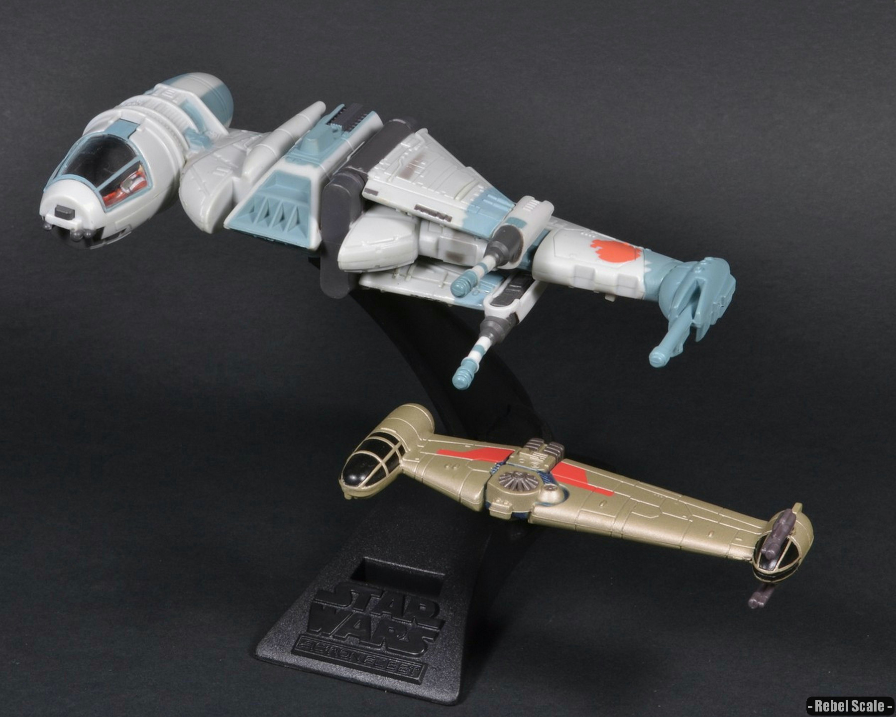 B-wing SERIES ALPHA アクションフリート 未開封 Action Fleet Alpha B-wing - Rebel Scale