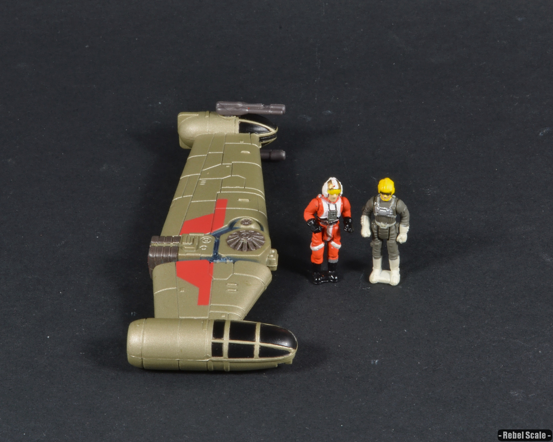 Action Fleet Alpha B-wing - Rebel Scale