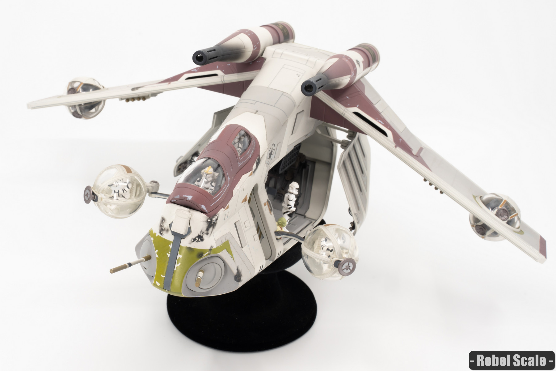 Code 3 Republic Gunship - Rebel Scale