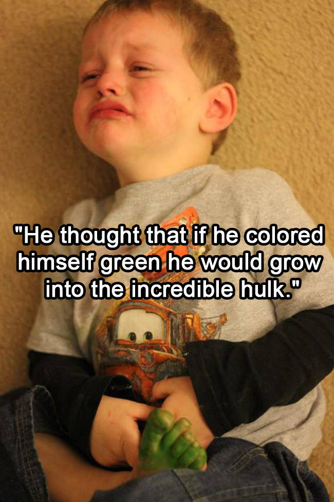 Since it can also be delivered in a funny and creative way, . 16 Hilarious Photos Of Kids Losing It Over NOTHING - Part