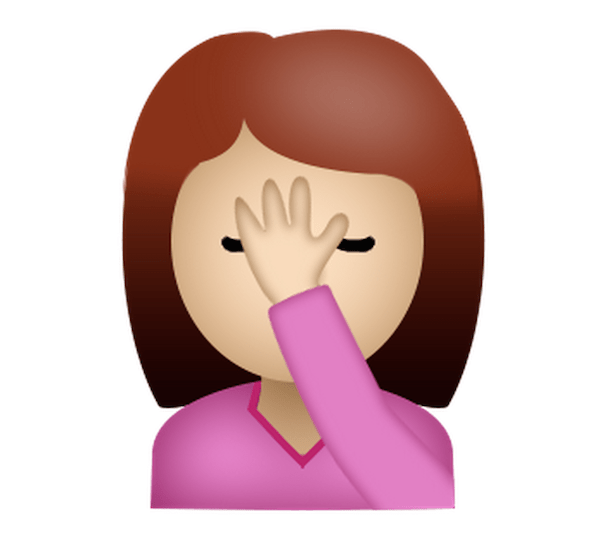 Facepalm Png : Endelig: Nu kommer Facepalm-emojiâen - recordere.dk
