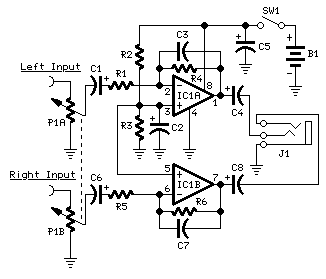 Portable 9v Headphone Amplifier Red Page119