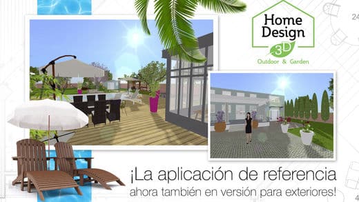 Diseña desde tu dormitorio hasta el jardín o patio exterior desde tu iPhone